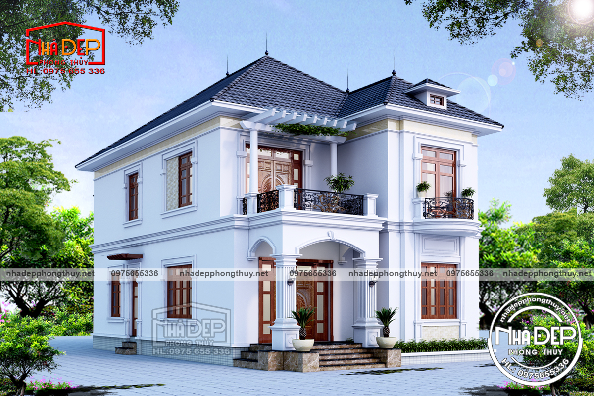 BIỆT THỰ TÂN CỔ ĐIỂN 2 TẦNG SÓC SƠN - HÀ NỘI