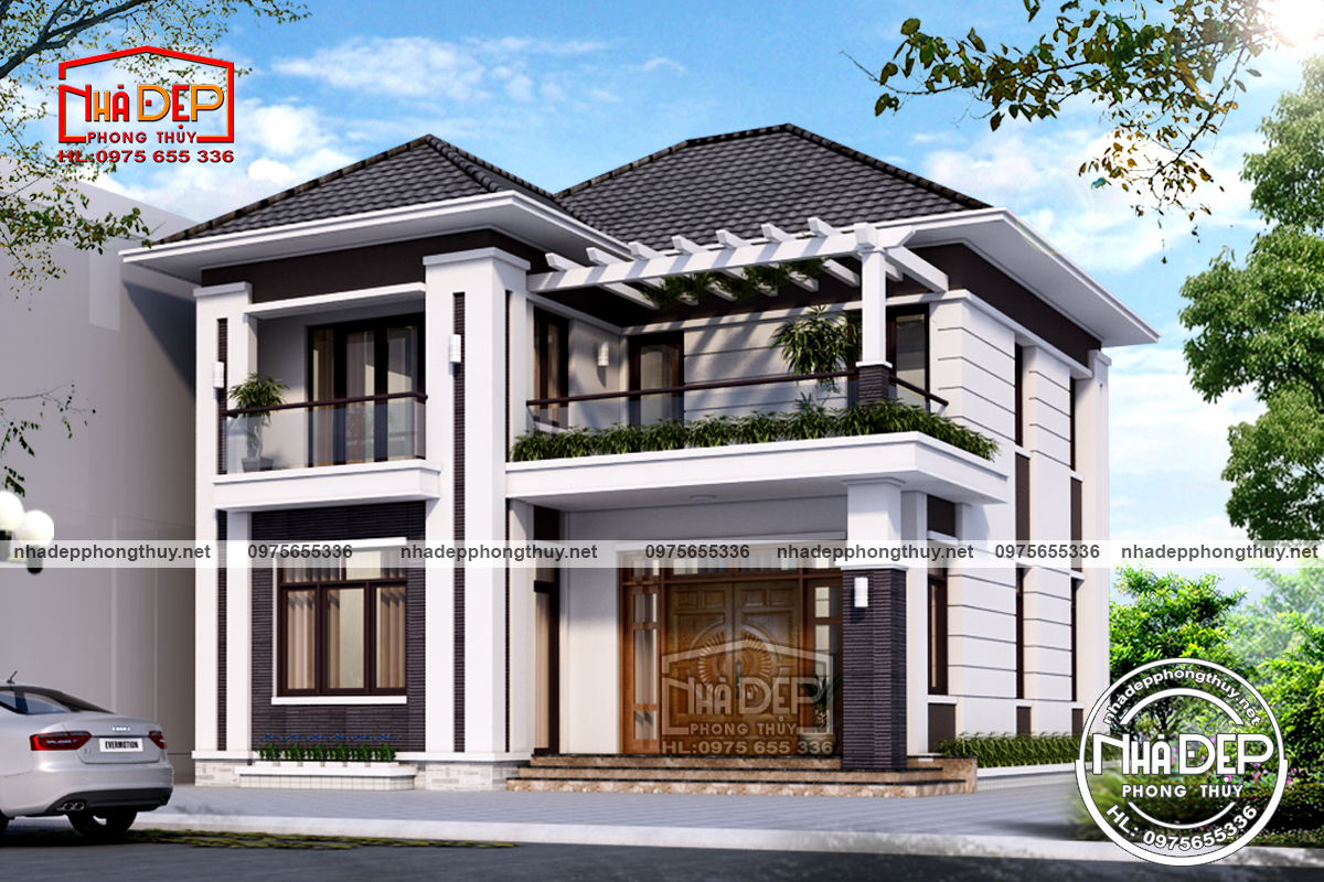BIỆT THỰ PHỐ 2 TẦNG MÁI NHẬT 117M2
