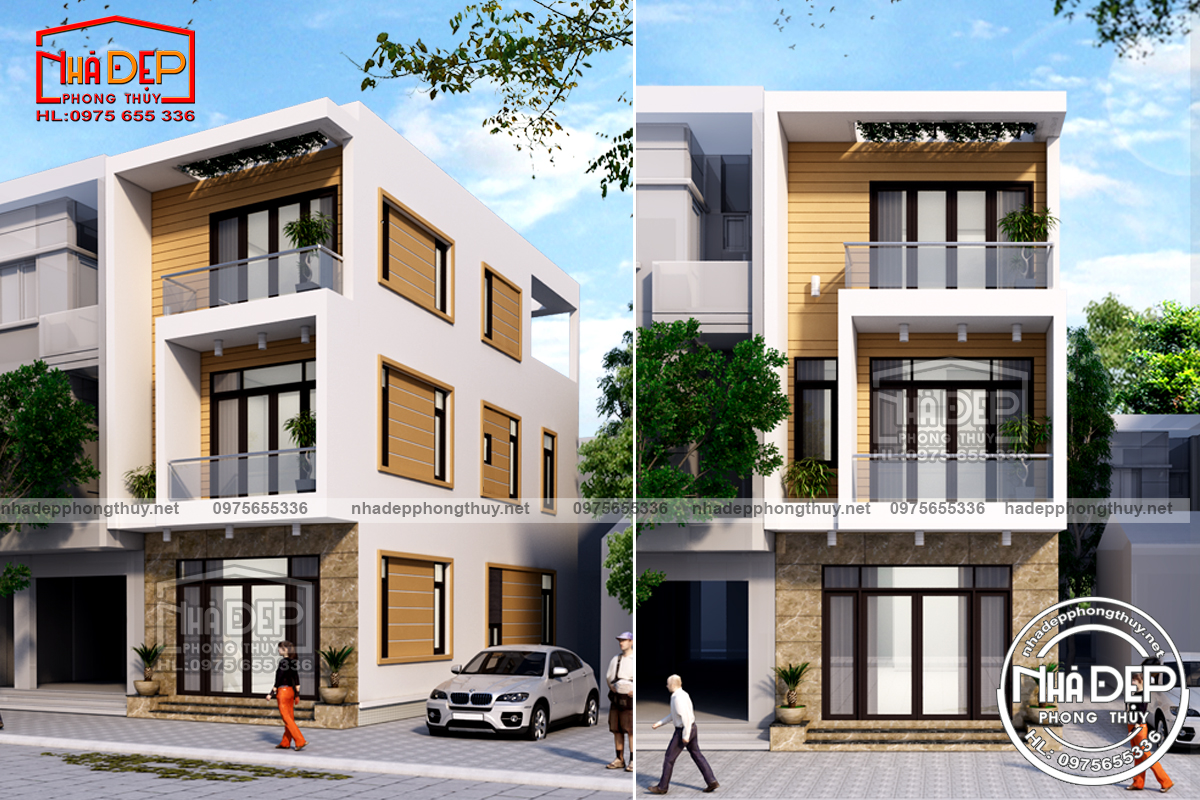 MẪU NHÀ PHỐ 3 TẦNG