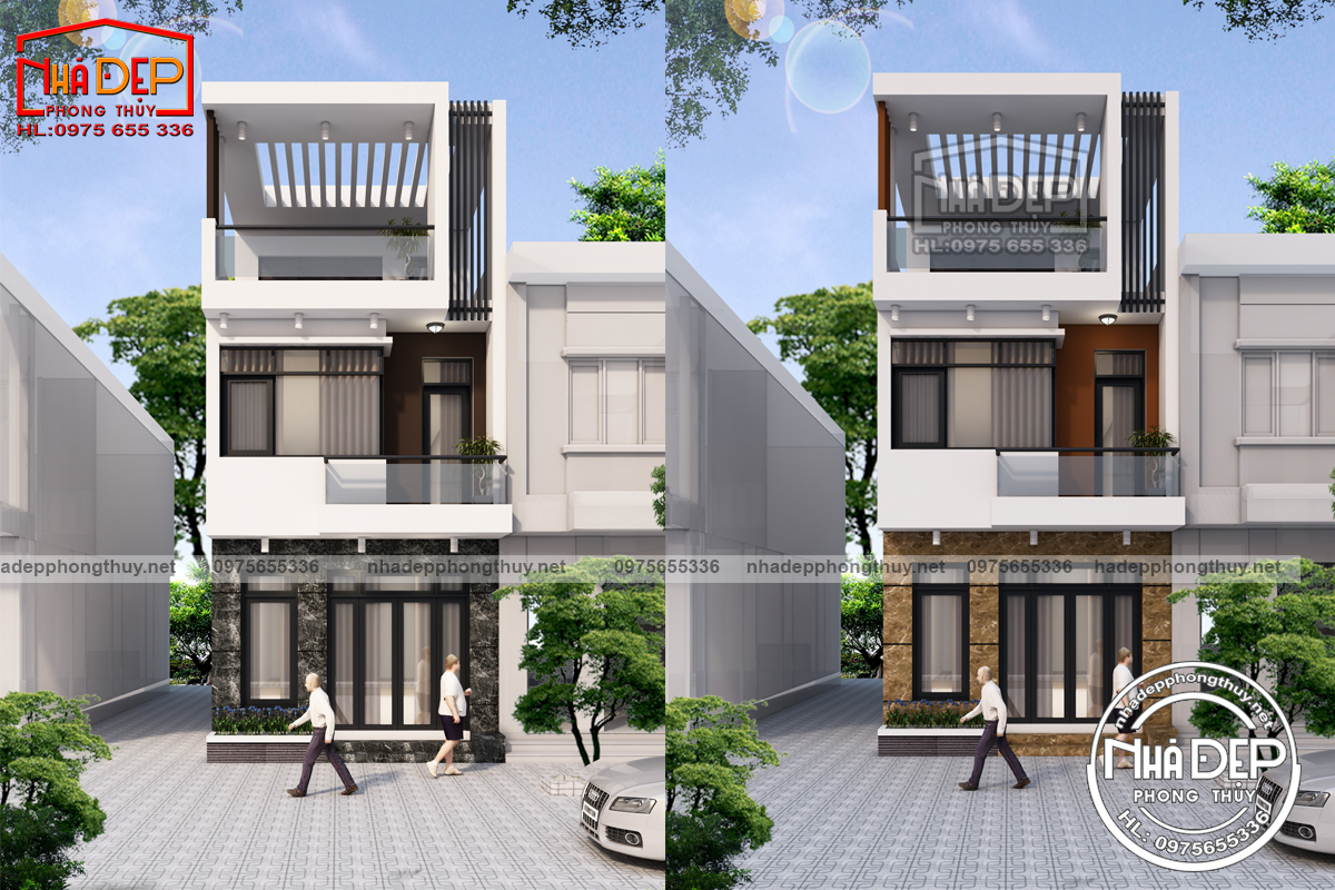MẪU NHÀ PHỐ 3 TẦNG