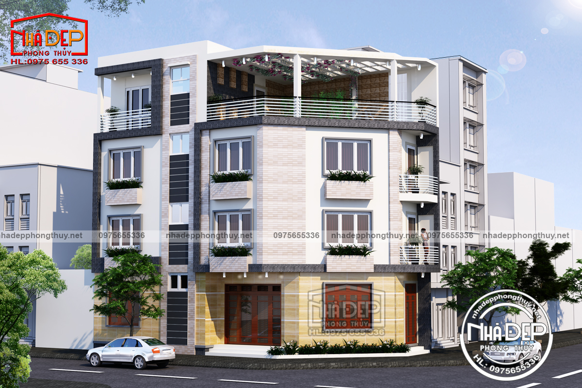 NHÀ PHỐ 4 TẦNG LÔ GÓC